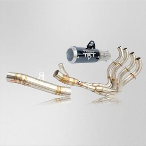 Sistema de escape completo Triton compatible con Kawasaki ZX6R y ZX 636 2016-2021 de acero inoxidable - Imagen 1 de 9