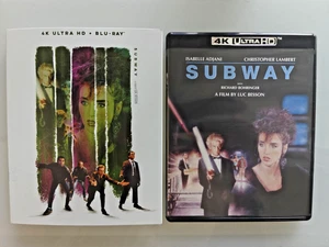 SUBWAY (U.S Release RARE 4K Ultra HD +Blu-ray with SLIPCOVER) LUC BESSON - Imagen 1 de 2