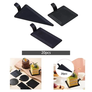20Pcs Cake Boards with Handle Multipurpose Lightweight Black Cake Spatula - Picture 1 of 23