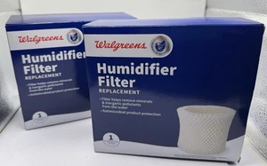 Lot 2 Walgreens Cool Mist Humidifier Filter Replacement HF2112-UL 890-WGN LEV320 - Picture 1 of 3