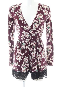 ASOS Mono Mujeres Pantalón Talla EU 36 rojo-blanco puro-verde look casual - Imagen 1 de 5