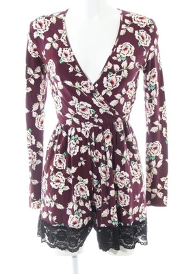 ASOS Mono Mujeres Pantalón Talla EU 36 rojo-blanco puro-verde look casual - Imagen 1 de 4