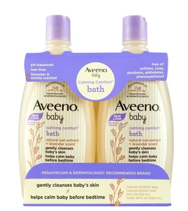 Aveeno Baby Calming Comfort Bath Wash (18 fl. oz., 2 pk.) - Picture 1 of 1