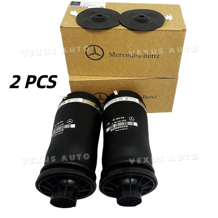 2PCS Rear Pair Air Bag Suspension Springs for 2017-2019 GLS450 GL350 1663200325 Foto 1 de 4