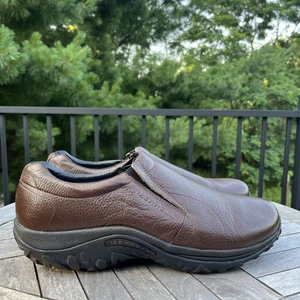 Zapatos Merrell Jungle Moc para hombre talla 15 cuero sin cordones caoba marrón sin inserciones - Imagen 1 de 8