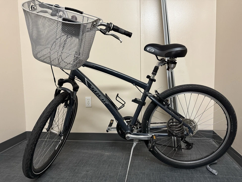 Trek Comfort Bicycle with Basket and Adjustable Seat - Image 1 of 4