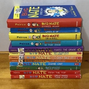 Lot of 12 Big Nate Paperback & Hardcover Books by Lincoln Pierce - Random Mix - Picture 1 of 4
