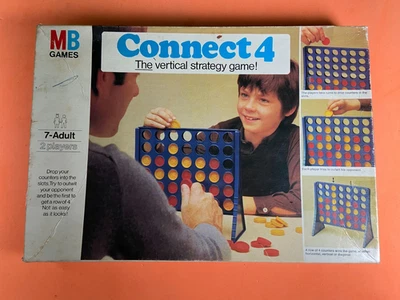 Vintage Connect 4 MB Games 100% complete with Original Box 1980s edition!!! - Image 1 of 4