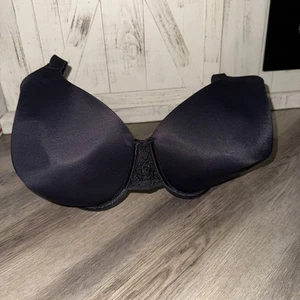 Vanity Fair Underwire T Shirt Bra Sz 40DDD Style 76380 Black - Picture 1 of 4