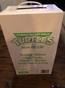 TMNT 2022 PLAYMATES 5" CLASSIC SEWER HEROES COLLECTION 4 PACK FIGUREN BOX SET - Bild 1 von 6