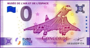 UEGU / MUSEE DE L'AIR ET DE L'ESPACE / BILLET 0 € / NULL EURO-SCHEIN / 2024-4 - Picture 1 of 1