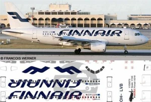 V1 Decals Airbus A319 Finnair for 1/144 Revell Model Airplane Kit V1D0573 - Picture 1 of 8