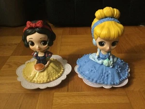 Banpresto Qposket Sugirly Disney Characters Snow White and Cinderella Figures - Picture 1 of 7