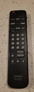 OEM GENUINE -HITACHI Genius Remote CLU-681GJ TV/VTR/CATV untested - Picture 1 of 3