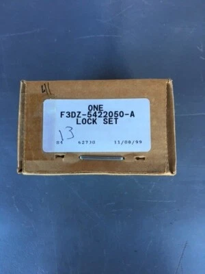 OEM NUEVO 1990-1993 FORD TAURUS JUEGO DE CERRADURA DE LLAVE F3DZ 5422050 A Foto 1 de 3