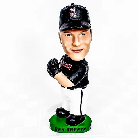 Ben Sheets Indianapolis Indians Bobblehead Minor League Baseball Bobble Doubles Cover
