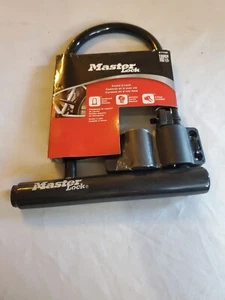 Master Lock  8170D  4" x 8" U-Lock Bike Lock, 13MM Hardened Steel Shackle NWT - Picture 1 of 6