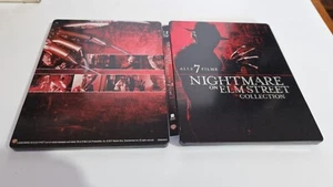 blu ray Nightmare on elm street collection steelbook 1-7 - Zdjęcie 1 z 7
