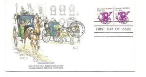 1904  10.9c Hansom Cab 1890s Fleetwood plate #1 FDC  - Picture 1 of 1
