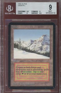 MINT BGS 9 Alpha Taiga ~ W/9.5 SUB ~ Vintage MTG/Magic!!! - Picture 1 of 2