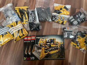 Lego Technic 8275 Bulldozer Raupe RC Fernbedienung BA zerlegt, Super Zustand