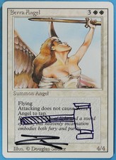 Serra Angel Revised PLD Uncommon Artist Signed Altered CARD (sa5888) ABUGames