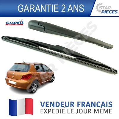 BRAS ESSUIE GLACE LUNETTE ARRIERE COMPLET PEUGEOT 307 3P 5P 6429T1 - Imagen 1 de 4
