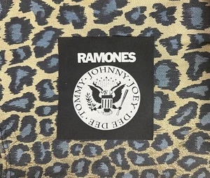 Ramones DIY Patch- Punk Crust Black Flag Off Leftover Crack - Picture 1 of 1