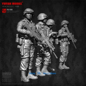 1/35 Maßstab chinesisches PLA-Kampfteam Soldat unbemaltes Modellbausätze unmontiert NEU - Bild 1 von 7