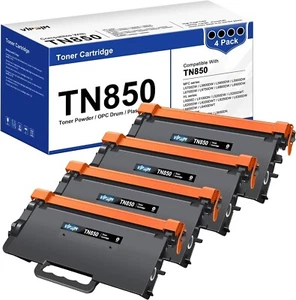 TN850 - Brother TN850 Hight Yield Toner Cartridge - Replacement Compatible for B - Picture 1 of 7