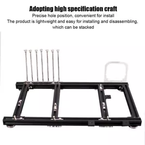 PC Open Frame Case DIY Mini Aluminum Alloy ITX ATX Frame for PC Computer Desktop - Picture 1 of 10
