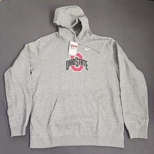 Pullover gris Nike Ohio State Buckeyes para hombre talla grande NCAA AR3408-063 NUEVO CON ETIQUETAS - Imagen 1 de 6
