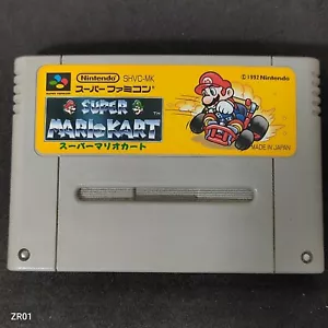 Super Mario Kart SFC Super Famicom Nintendo Japan Import - Picture 1 of 6