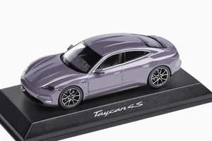 1:43 NOREV 2025 PORSCHE Taycan (J1.2) 4S Provence black interior DEALER EDITION - Picture 1 of 3