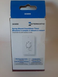 Neu Intermatic SW30MWK Innen Federaufzug Timer-weiß - Bild 1 von 1