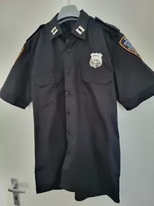 NEU, US POLICE UNIFORM - HEMD GR: S, M, L, XL, 2XL, KOSTÜM, NEW YORK - Bild 1 von 7