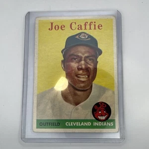 1958 Topps Joe Caffie Baseball Card #182 - Picture 1 of 8