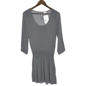 Soft Joie NWT Zandi Drop Waist Star Moon Print Dark Grey/Porcelain Dress Size XS - Picture 1 of 10