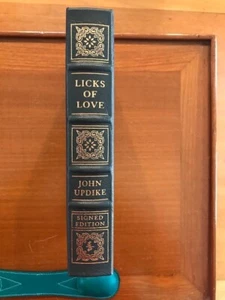 John Updike. Licks of Love [Signed Easton Press Edition] - Imagen 1 de 5