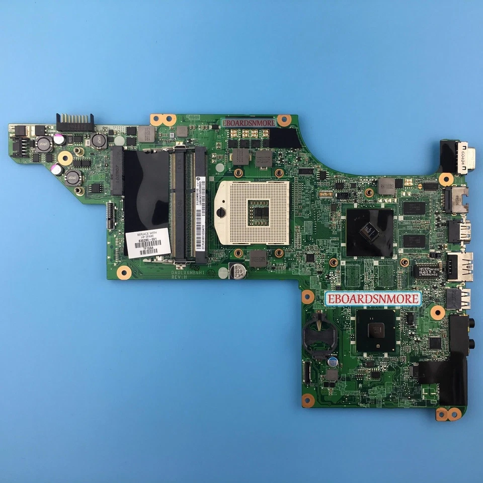 Mainboard FOR HP DV6 DV6-3100 DV6T DV6T-3100 Intel Motherboard 630280-001 Tested - Image 1 of 1