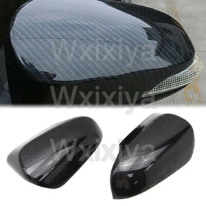 Rear view Wing Mirror Cap For Toyota CHR 17-21 Side Cover Trim Carbon Fiber Mode - Picture 1 of 12