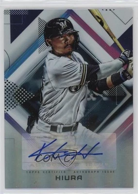 2020 Topps Fire Fire Auto Keston Hiura #FA-KH Auto - Image 1 of 2