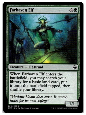 Magic the Gathering - Farhaven Elf - Commander Legends - C - Bild 1 von 2