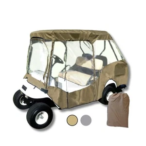 2+2 Passenger Golf Cart Driving Enclosure Cover (4 Passenger Short Roof 58") - Picture 1 of 7