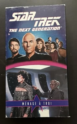 Star Trek: The Next Generation-Episode 72 Menage A Troi (VHS,1990) - Image 1 of 4