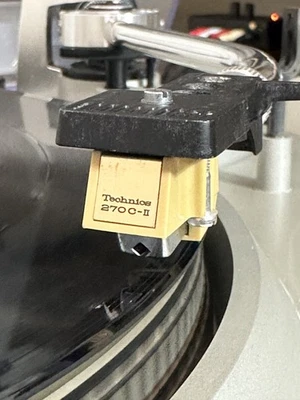 Technics EPC270C-Ⅱ Cartridge Headshell Without stylus working Tested 3 - Image 1 of 4