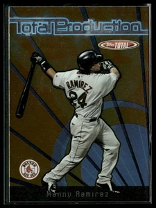2005 Topps Total #TP-MR Manny Ramirez Total Production - Picture 1 of 2