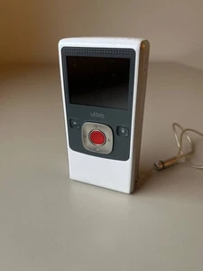 Flip Video Ultra U1120 White High Pocket y2k Handheld Camcorder Camera WORKS - Picture 1 of 10