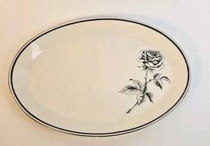 VERY RARE DISCONTINUED VINTAGE LENOX "FOREVER" PATTERN 15" SERVING Platter - Picture 1 of 6