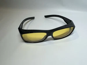 Sonnenbrille Duco polarisiert DC8954 C6 61-15 131 schwarzes Gestell gelbe Gläser - Bild 1 von 6